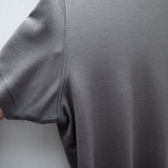 Robert Barakett Pima Cotton Short Sleeves T-Shirt Brownish Gray - Picture 6 of 6